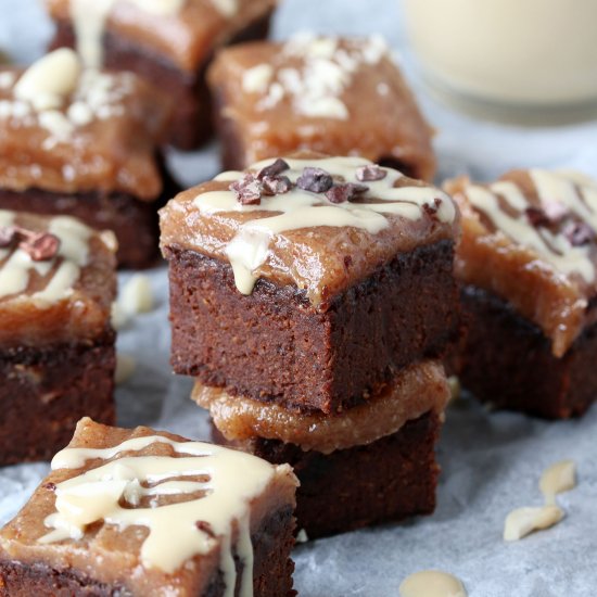 Vegan Peanut Butter Brownies