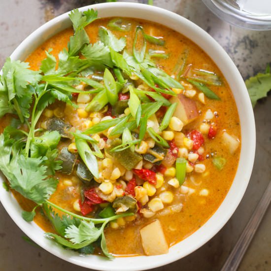 Southwestern Corn Chowder