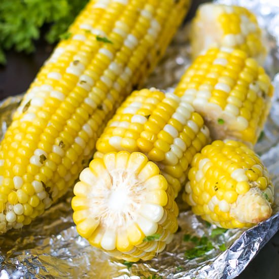 Grilled Corn on the Cob