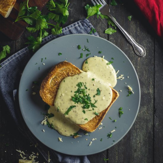 Four-Cheese Welsh Rarebit