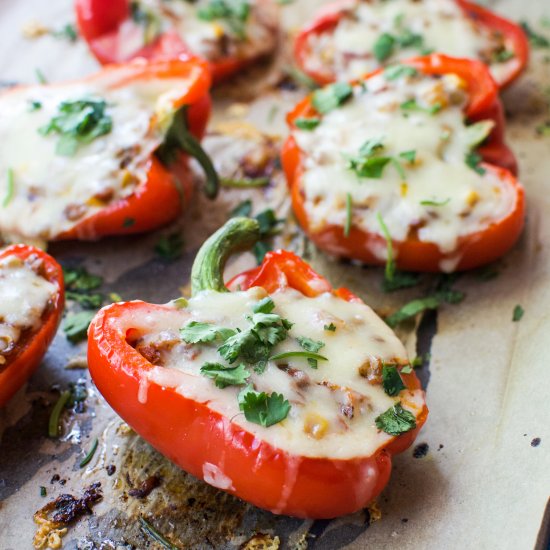 Cheesy Stuffed Peppers