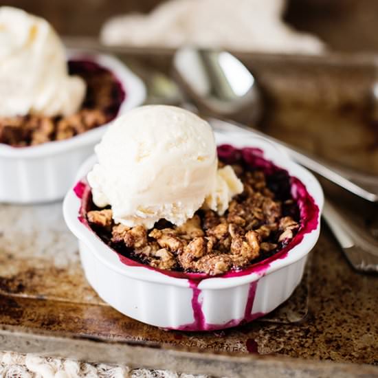 Freezer Crumble Topping