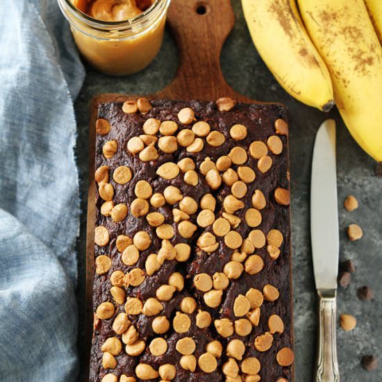 Peanut Butter Banana Bread