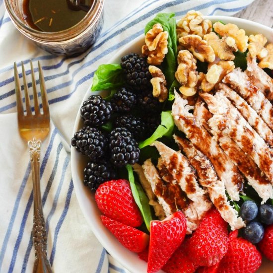 Beer Can Turkey Summer Berry Salad