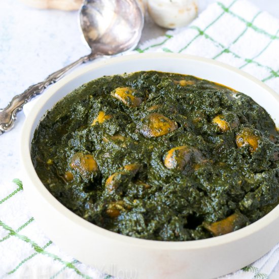 PALAK MUSHROOM