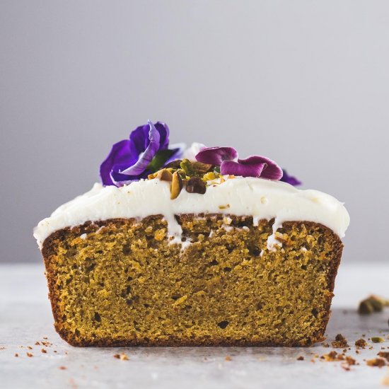 Gluten-Free Cardamom Pistachio Cake