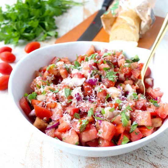 Tomato Basil Bruschetta