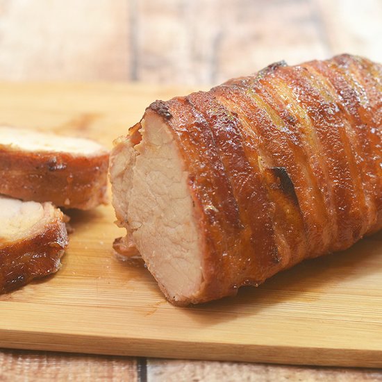 Bacon-wrapped Pork Tenderloin