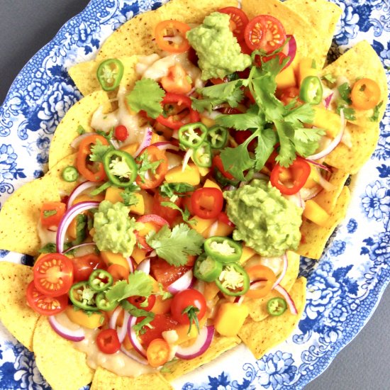 Vegan Stretchy Melty Cheese Nachos