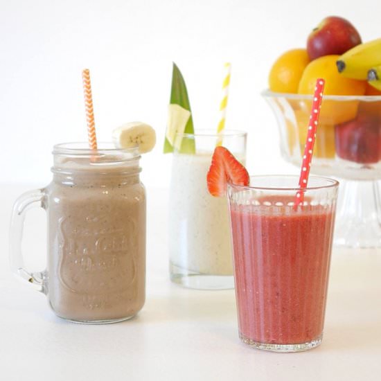 Three Summer Smoothie Recipes