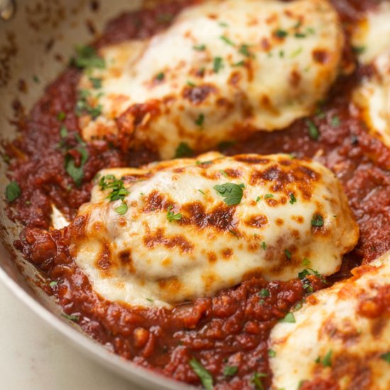 30 Minute Mozzarella Chicken