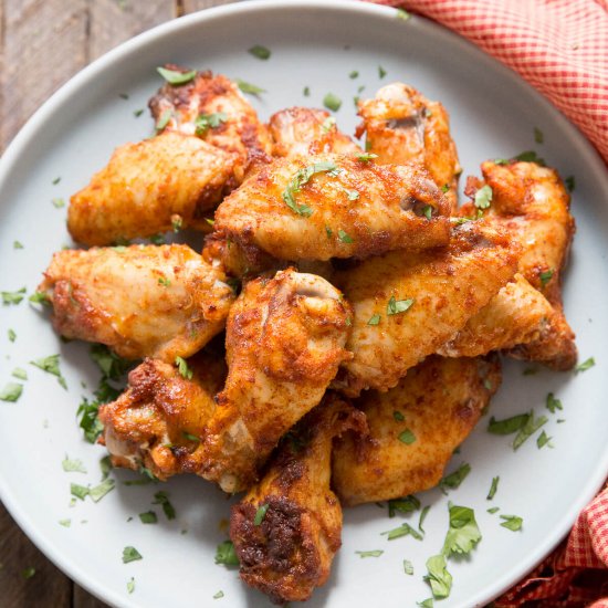 Dry Rub Chicken Wings