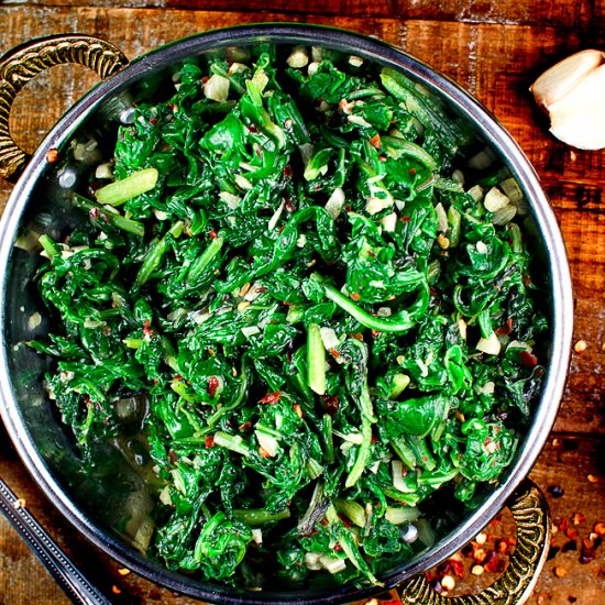 Sauteed Spinach