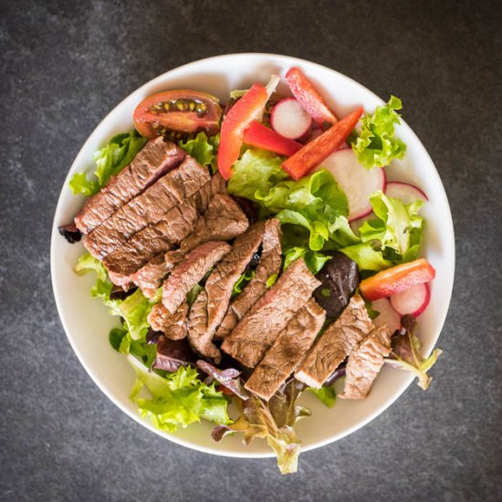 Tamari Marinated Steak Salad