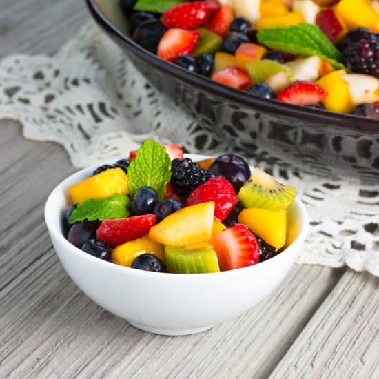 Healthy Fruit Salad Summer Fun