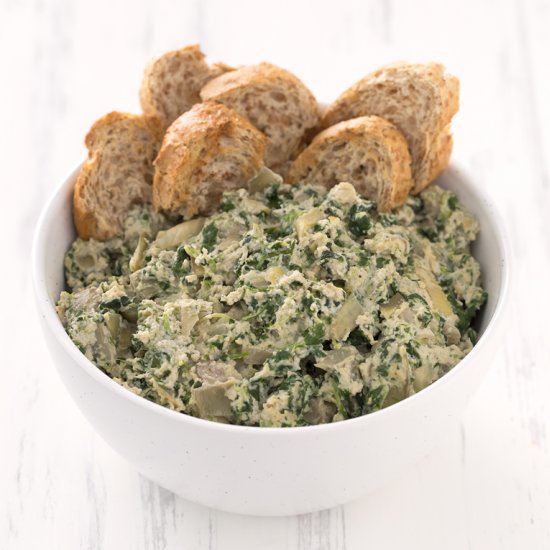 Vegan Spinach & Artichoke Dip