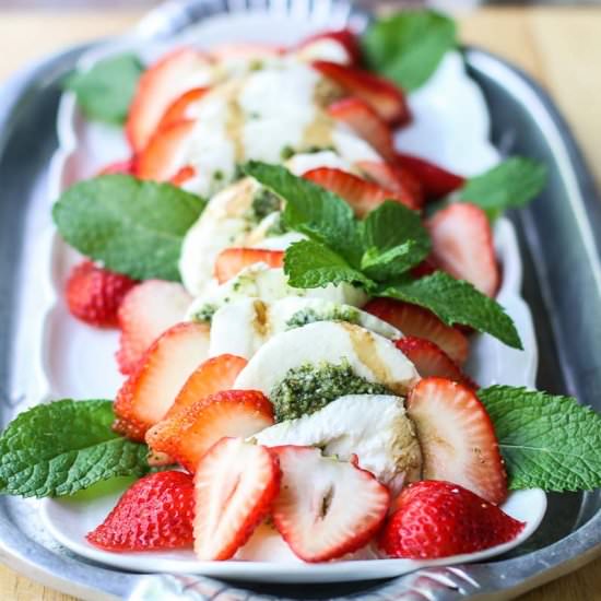 Strawberry Caprese Salad