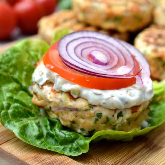 Salmon Burger