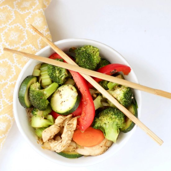 Chicken Stir-Fry with Vegetables