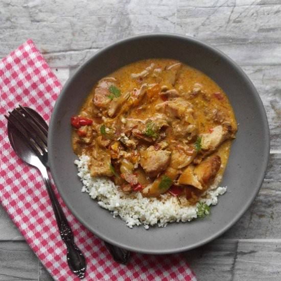 Slow Cooker Chicken Curry