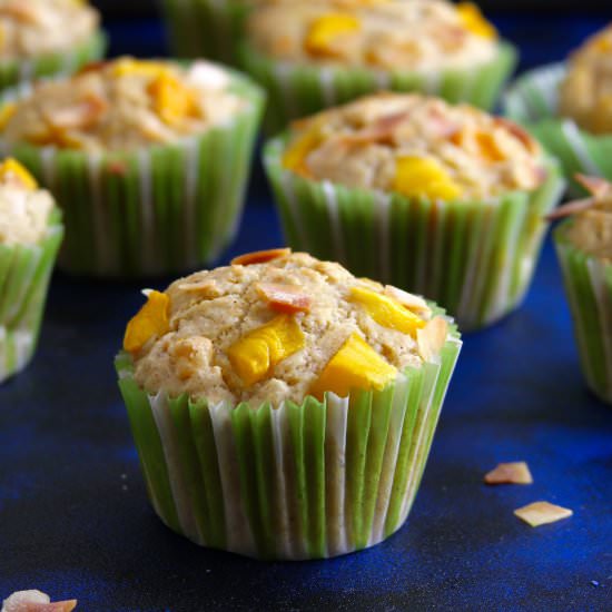 Mango Coconut Muffins