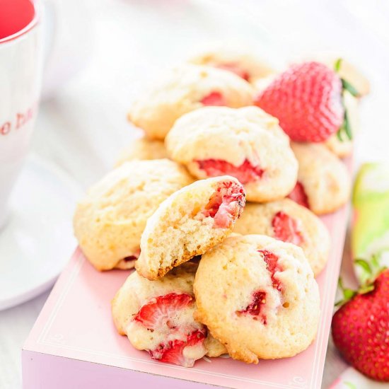 Strawberry Cookies