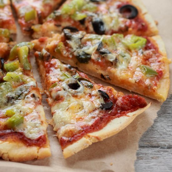 Gluten Free 30 Minute Pizza