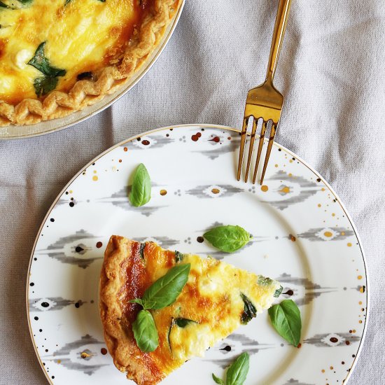 Veggie Quiche