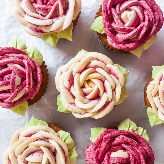 White Chocolate Cupcakes