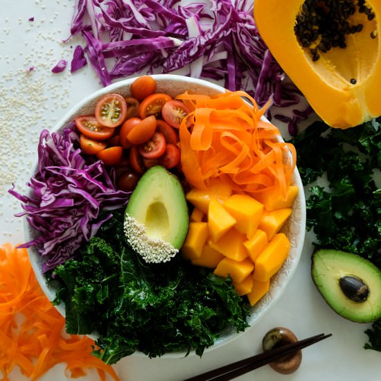 Rainbow Salad Bowl