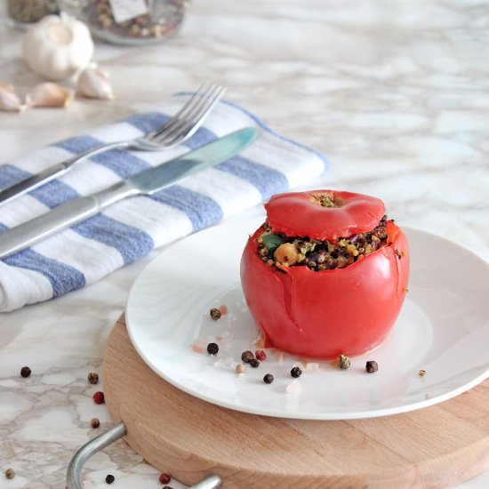 Quinoa-stuffed Tomatoes