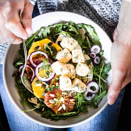 Fennels and Mozzarella Salad