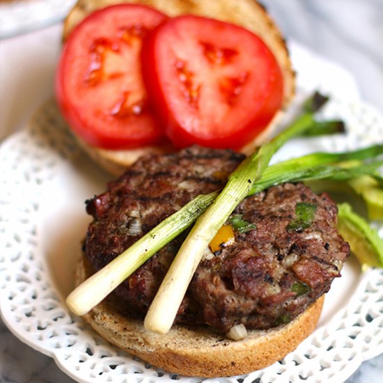 Spicy Jalapeno Burgers