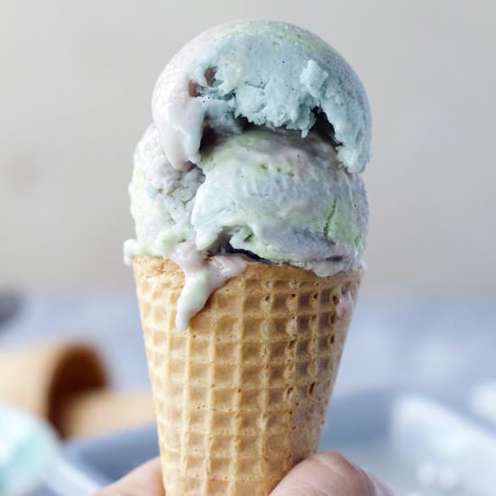 Paleo Friendly Mermaid Ice Cream