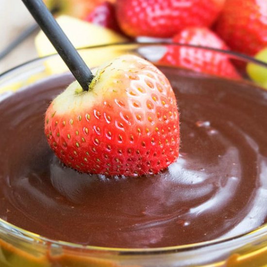 Easy Chocolate Fondue