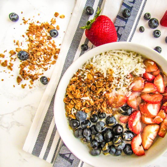 Coconut Berry Porridge