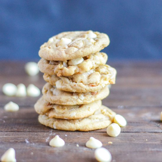 White Chocolate Macadamia Cookies