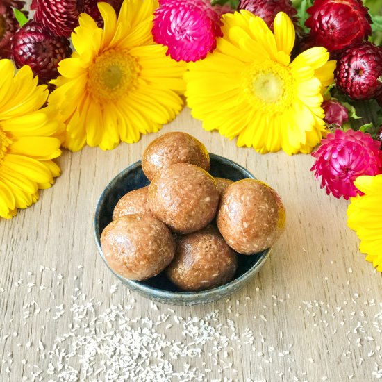 Coconut Rough Bliss Balls