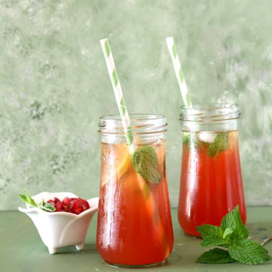 Iced Pomegranate Tea