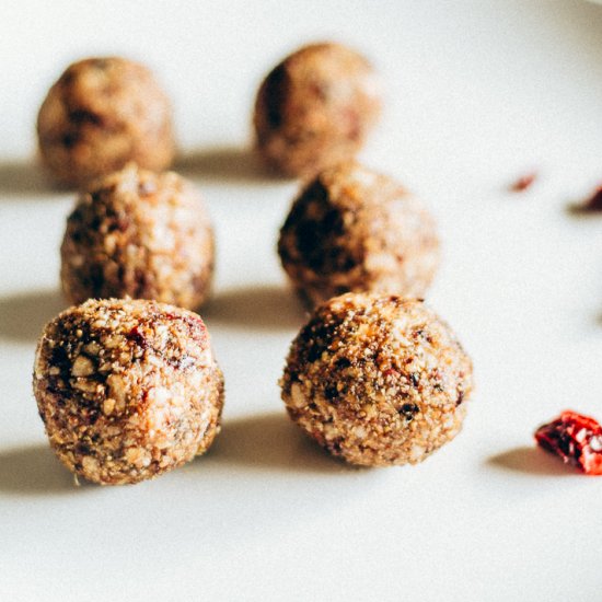 Cranberry Energry Date Balls