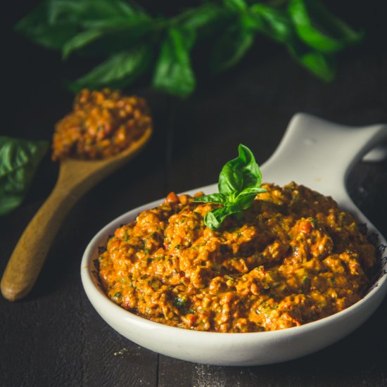 Red Pepper, Feta & Cashew Pesto