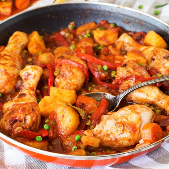 Pineapple Chicken Afritada