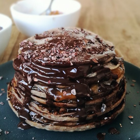 Mini Sacher Crêpes Cake