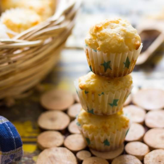 “CACIO E PEPE” MINI MUFFINS