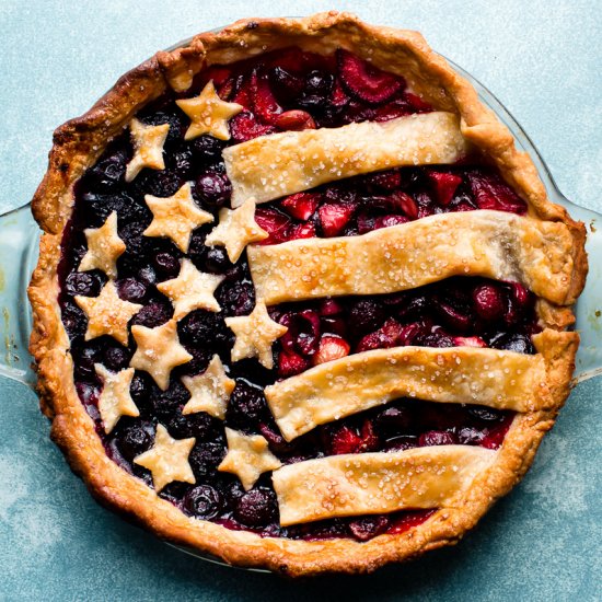 American Flag Pie