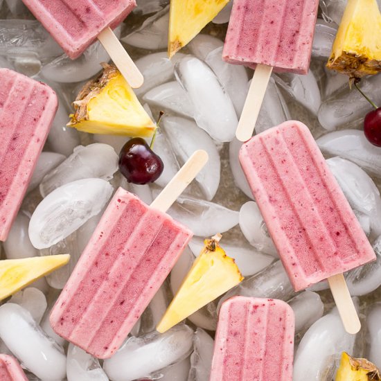 Post Workout Smoothie Popsicles