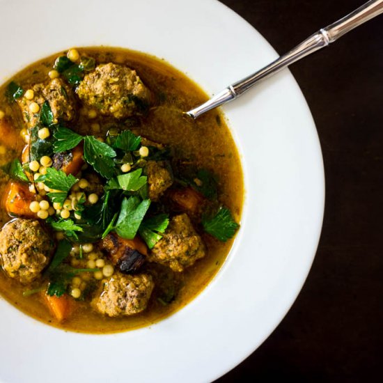 Spicy Meatball Soup