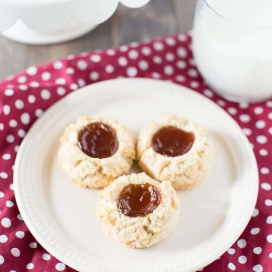 Almond Flour Shortbread Cookies