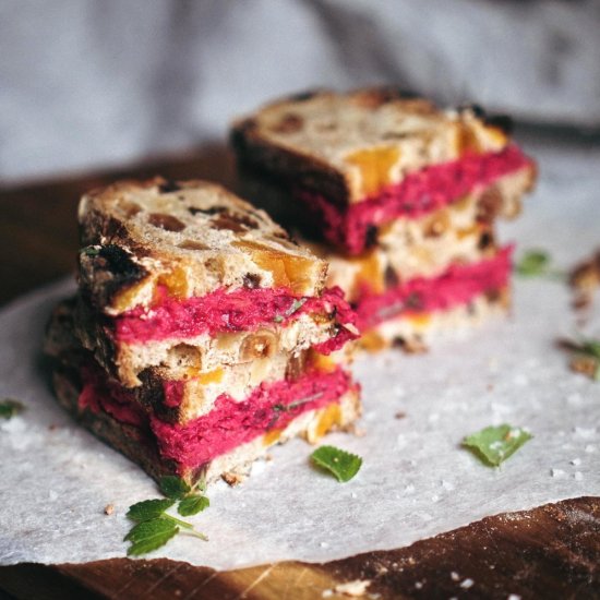 The perfect beet hummus