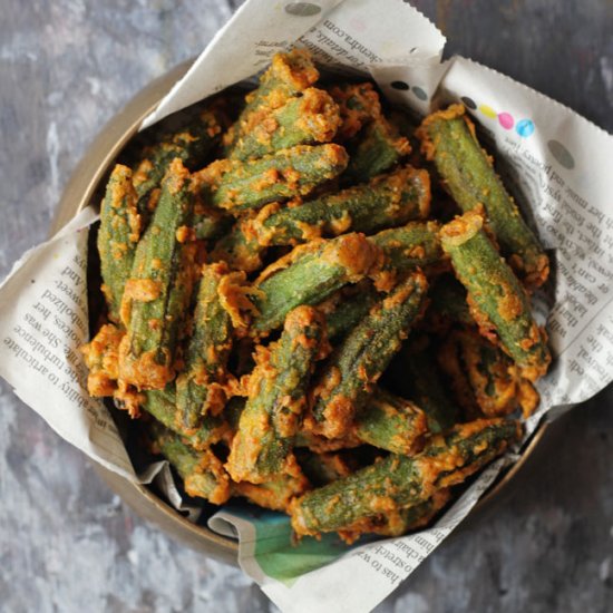 Besan Bhindi Fry